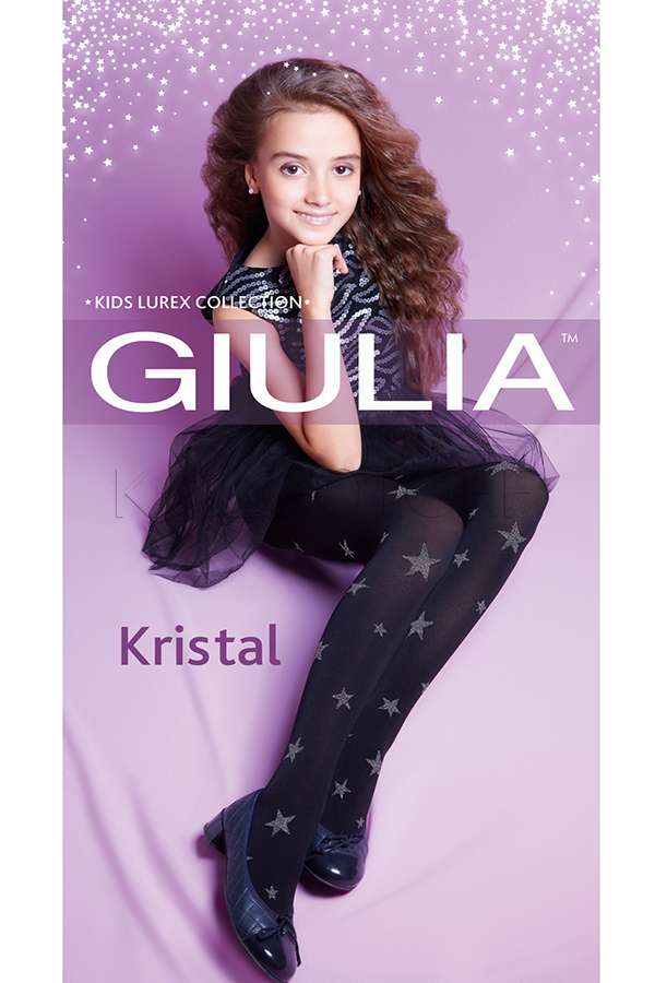 Колготки детские с люрексом GIULIA Kristal 70 model 1
